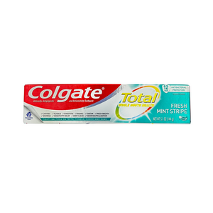 One unit of Colgate Total Whole Mouth Fresh Mint Stripe Toothpaste 5.1 oz