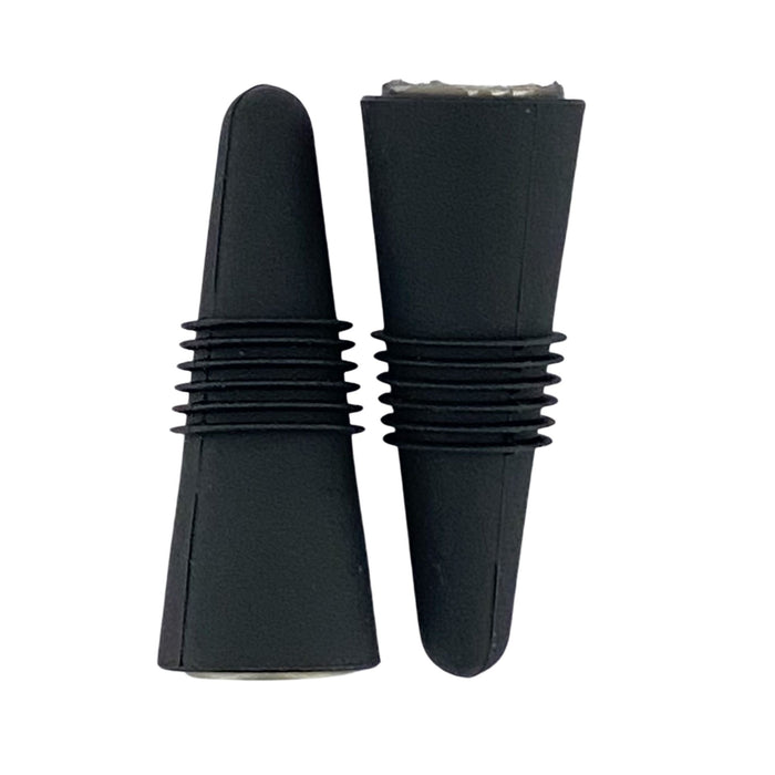 Cone Wine Stopper Pack of 2 - Black