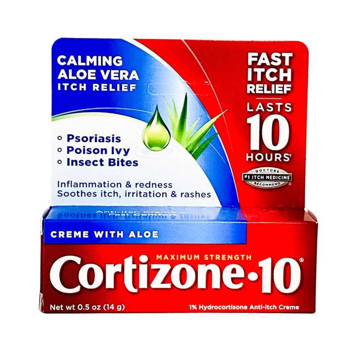 Cortizone 10 Anti-itch Creme With Aloe 0.5 oz