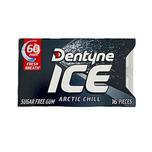 Pack of Dentyne Sugarfree Gum - Arctic Chill 16 pcs