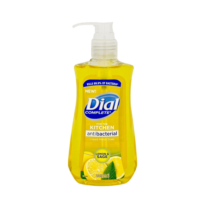 Dial Antibacterial Liquid Hand Soap Lemon & Sage 7.5 oz