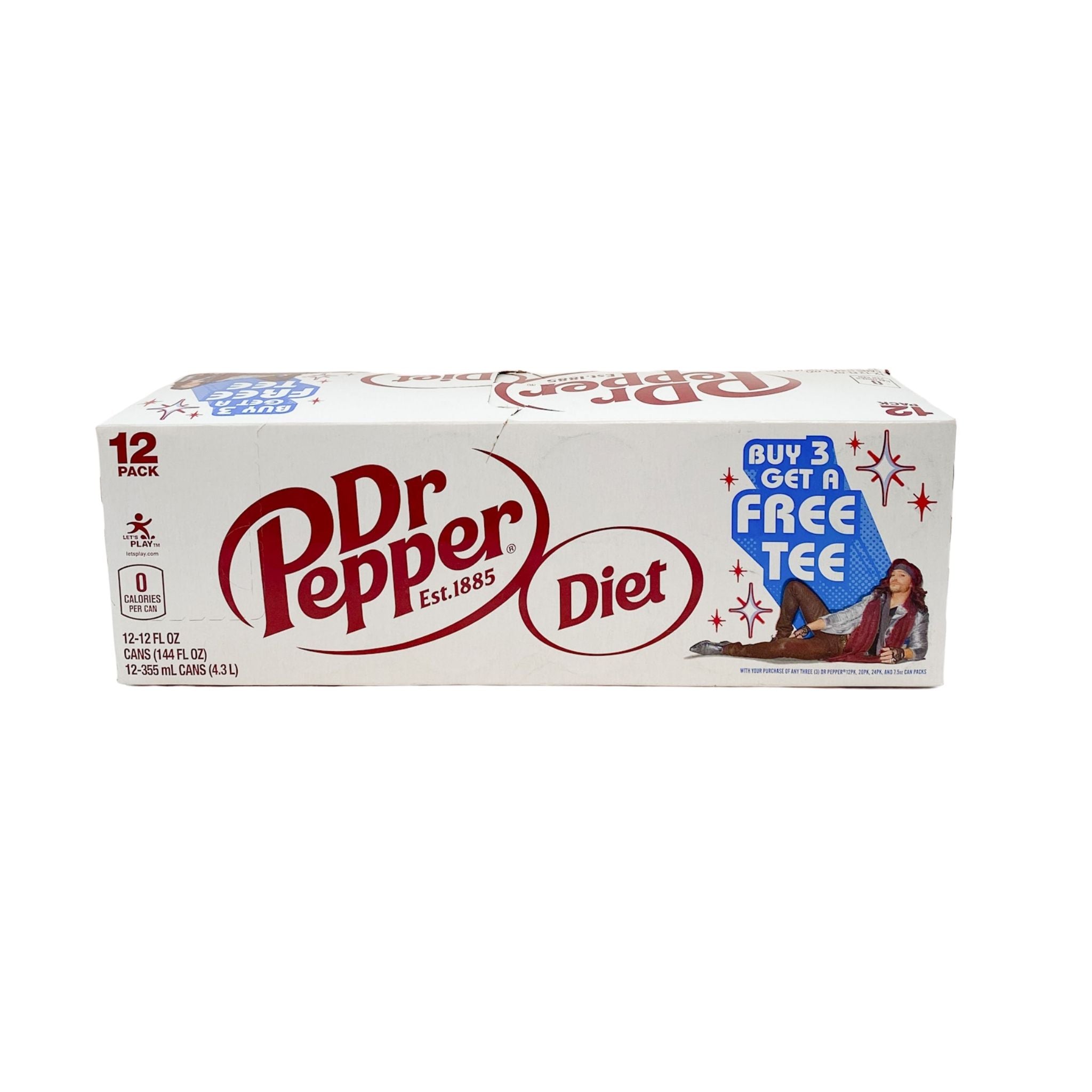 Dr. Pepper Can 12 Oz 12 Pack - Holy Land Grocery