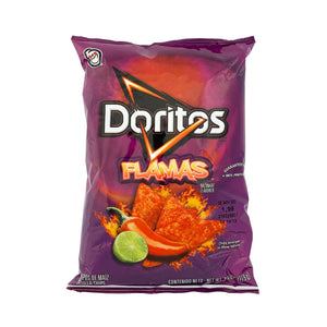 Bag of Doritos Flamas Sazonado Flavored Tortilla Chips 2 3/4 oz