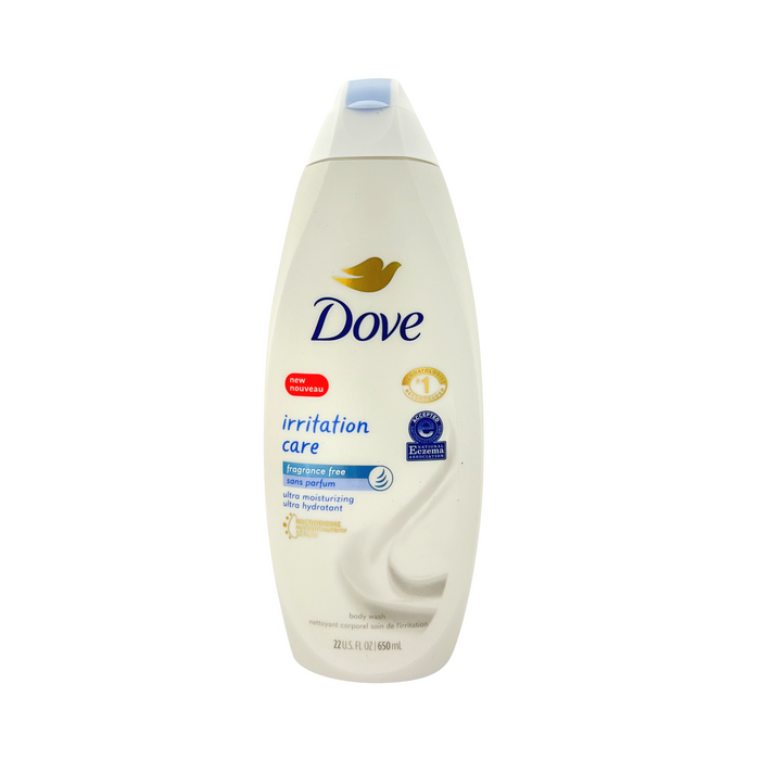 Dove Irritation Care Fragrance Free Body Wash 22 oz