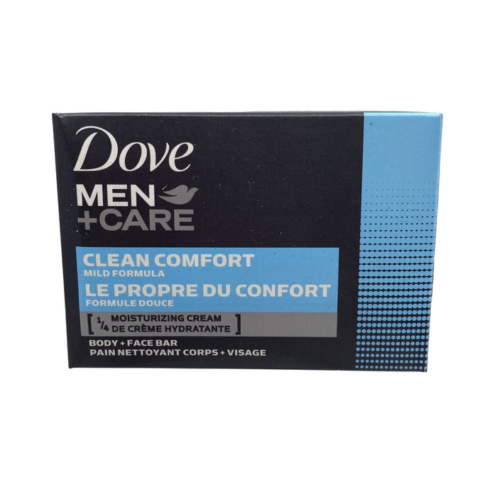 Dove Men Single Bar Soap Clean Comfort 4oz