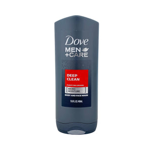 Dove Men Care Deep Clean Body and Face Wash 13.5 oz