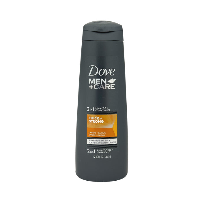 Dove Men + Care 2 in 1 Shampoo + Conditioner  Thick + Strong 12 oz