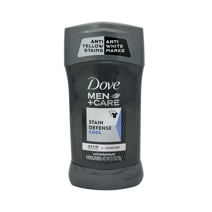 Dove Men + Care Stain Defense Cool Antiperspirant 48h 2.7 oz