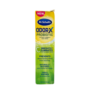 One unit of Dr. Scholl's  OdorX Probiotic Foot Spray 4 oz