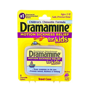 Dramamine Motion Sickness Relief for Kids 8 tab
