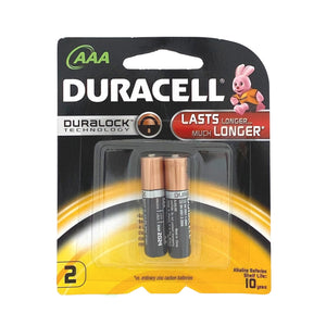 Duracell AAA Batteries Duralock Technology 2pk