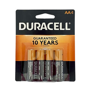 Pack of Duracell AA Batteries 4 pk