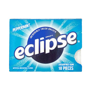 Eclipse Peppermint Sugarfree Gum 18 pcs in package