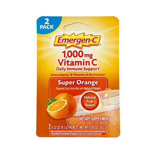 One unit of Emergen-C Vitamin C 2 pack