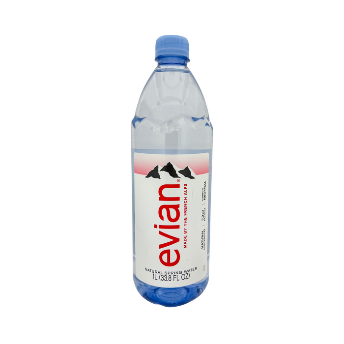 Evian Natural Spring Water 1L