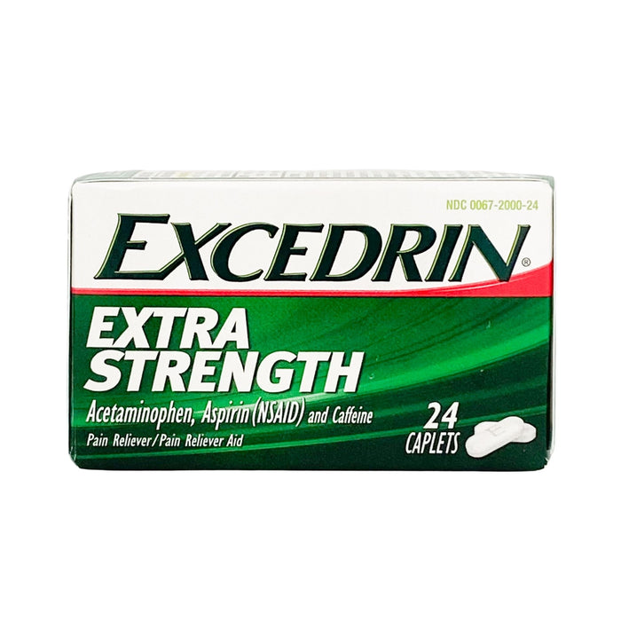 Excedrin Extra Strength Aspirin 24 capletsp