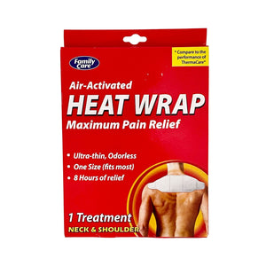 Family Care Air-Activated Heat Wrap 1 Treatment