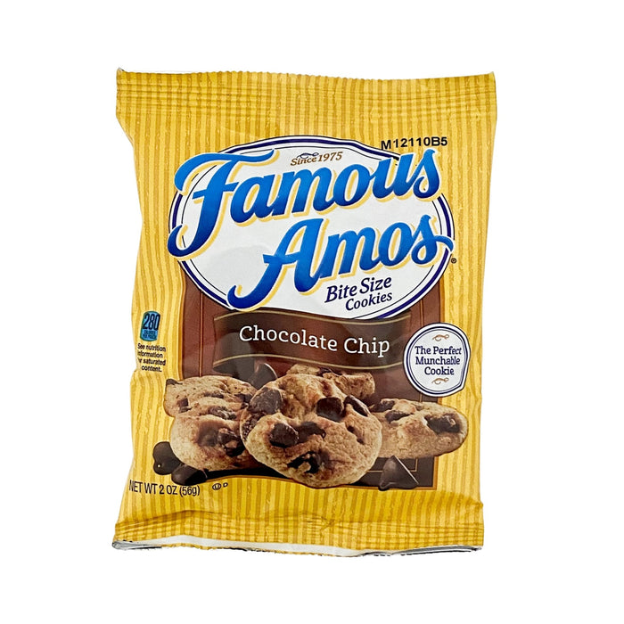 Famous Amos Bite Size Chocolate Chip Cookies 2 oz