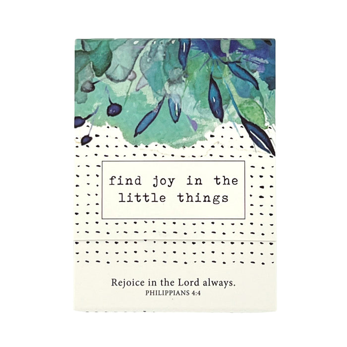 Find Joy in the Little Things - Small Pocket Notepad