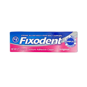 Fixodent Denture Adhesive Cream Original 0.75 oz