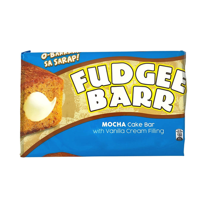 Fudgee Barr Mocha Cake Bar with Vanilla Cream Filling 10pc x 42 g