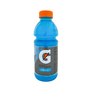 One bottle of Gatorade Cool Blue 20 fl oz