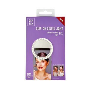 Gen Tek Clip-on Selfie Light in box
