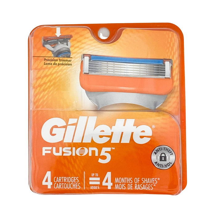 Gillette Fusion5 4 Cartridges