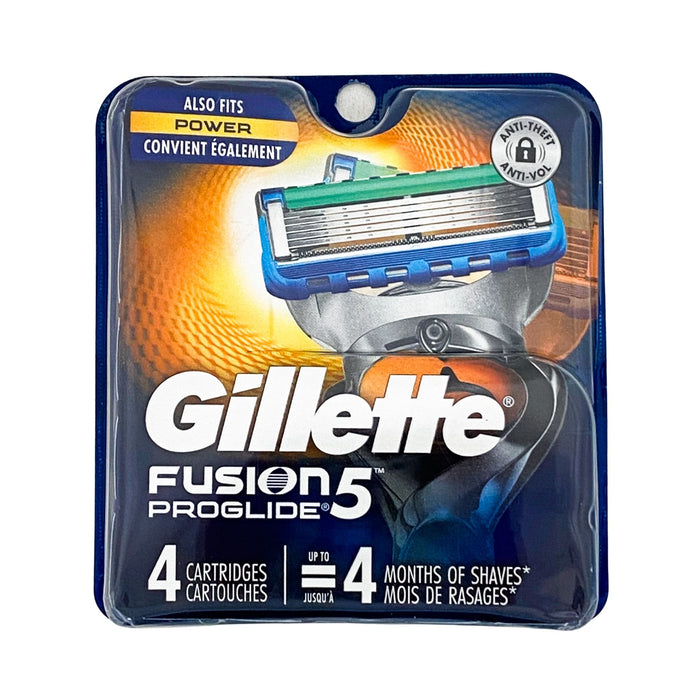 Gillette Fusion5 Proglide 4 Cartridges