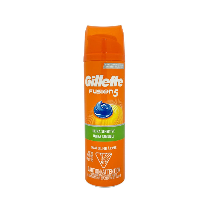 Gillette Fusion 5 Ultra Sensitive Shaving Gel 7 oz