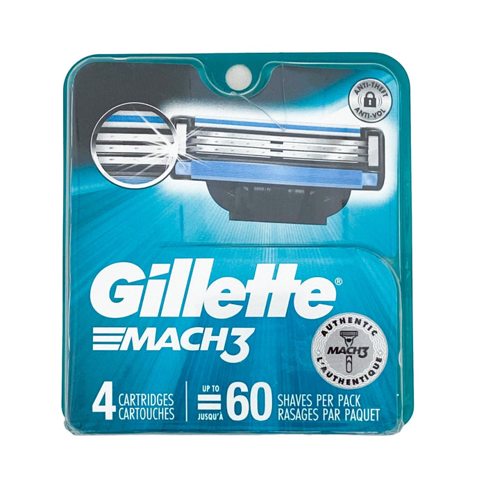Gillette Mach3 4 Cartridges