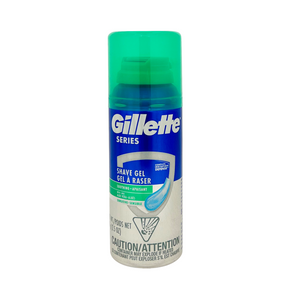 One unit of Gillette Series Shave Gel Sensitive 7 oz