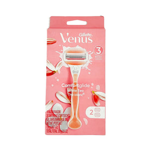 One unit of Gillette Venus Comfortglide 1 Razor 2 Cartridges