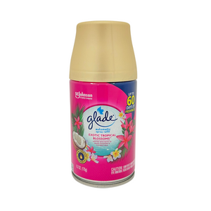 ONE UNIT OF Glade Automatic Spray Refill Air Freshener 6.2 oz - Exotic, Tropical Blooms