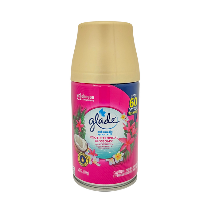 Glade Automatic Spray Refill Air Freshener 6.2 oz - Exotic, Tropical Blooms