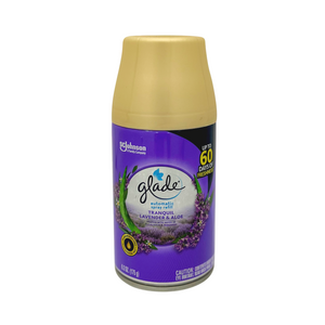 One unit of Glade Automatic Spray Refill Air Freshener 6.2 oz - Tranquil Lavender & Aloe