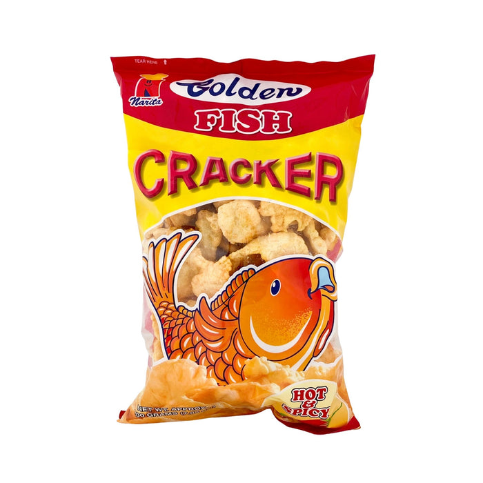 Golden Fish Cracker Hot & Spicy 7.05 oz
