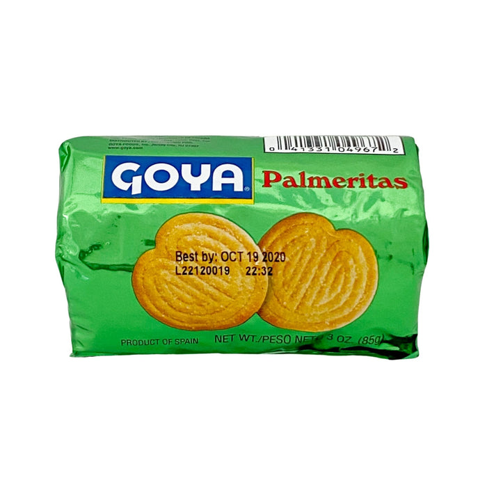 Goya Palmeritas Cookies 3 oz