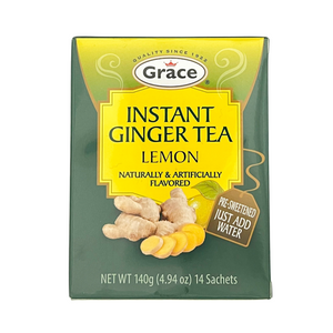 One unit of Grace Pre-sweetened Instant Ginger Tea Lemon 14 sachets