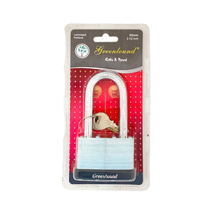 Greenbound Padlock 65mm 2 1/2 inch in package
