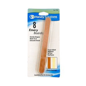 Handy Solutions 8 Emery Boards Classic Nail Files