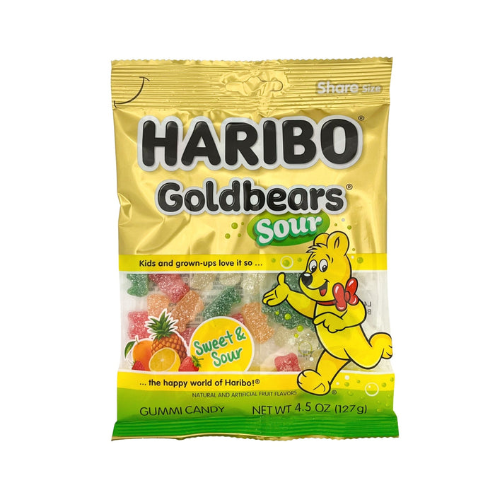 Haribo Gold Bears Sour 4.5 oz