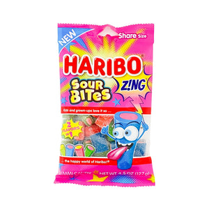 Haribo Sour Bites Z!ng Gummi Candy 4.5 oz