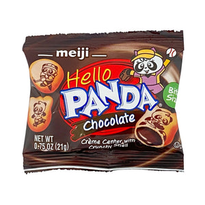 Hello Panda Chocolate Bite Size 0.75 oz in package