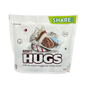 One unit of Hershey's Hugs Milk Chocolate 11.2 oz