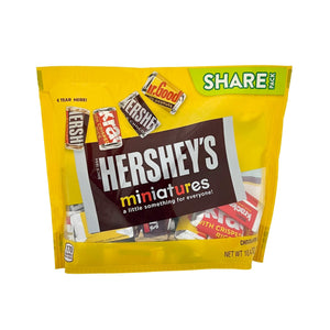 One unit of Hershey's Miniatures 10.4 oz