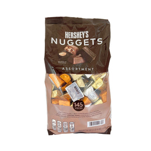 One unit of Hershey's Nuggets Assortment Chocolate 145 pcs 52 oz