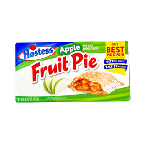 Box of Hostess Apple Fruit Pie 4.25 oz