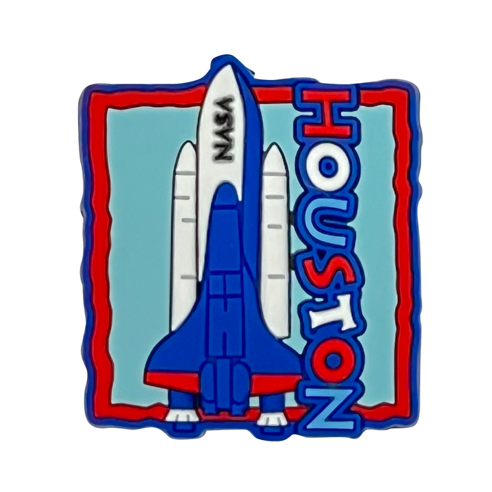 Houston NASA Shuttle Rubber Magnet