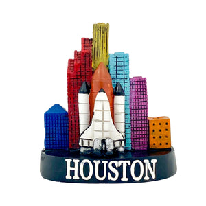 Houston Skyline Shuttle Figurine